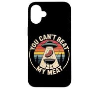 You Can't Beat My Meat BBQ Alien Abduction Case for iPhone 16 Plus