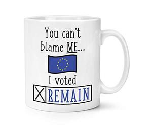 You Can't Blame Me I Voted Remain 10oz Mug Cup