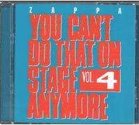 You Cant Do That On Stage Anymore - 4 by Frank Zappa (CD 2012)