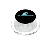 You Can't Drink Data Anti-Ai illustration No More AI Slop PopSockets PopGrip for MagSafe