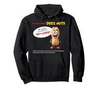 You can't handle deez nuts, Funny T-Shirt, Peanut Allergy Pullover Hoodie
