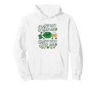 You Can't Kiss But Can Tip Me Waitress St Patricks Day Pullover Hoodie