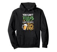 You Can't Kiss Me But Can Tip St Patricks Day Lucky Party Pullover Hoodie