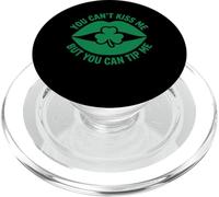 You Can't Kiss Me But Tip Me Bartender St Patrick's Day PopSockets PopGrip for MagSafe