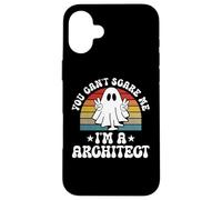 You Can't Scare Me Funny Halloween Architect Case for iPhone 16 Plus