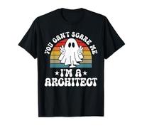 You Can't Scare Me Funny Halloween Architect T-Shirt