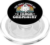 You Can't Scare Me Funny Halloween Chemistry Teacher PopSockets PopGrip for MagSafe