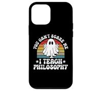 You Can't Scare Me Funny Halloween Philosophy Teacher Case for iPhone 12 mini