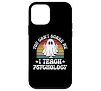 You Can't Scare Me Funny Halloween Psychology Teacher Case for iPhone 12 mini