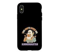 You Cant Scare Me I Teach Kindergarten Halloween Ghost Case for iPhone X/XS
