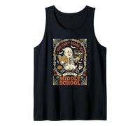 You Cant Scare Me I Teach Middle School Ghost Teacher Tank Top