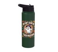 You Can't Scare Me I Teach Preschool Ghost Stainless Steel Insulated Water Bottle