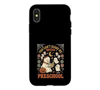 You Cant Scare Me I Teach Preschool Teacher Ghost Case for iPhone X/XS