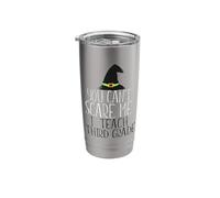 You Can't Scare ME I Teach Third Grade Halloween Meme Stainless Steel Insulated Tumbler