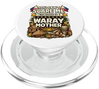 You can't scare me Waray Mother Filipino Pride Humor PopSockets PopGrip for MagSafe