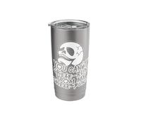 You Cant Skele-Run - Halloween Skeleton Stainless Steel Insulated Tumbler