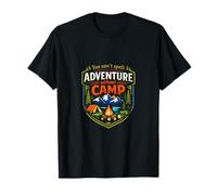 You Cant Spell Adventure Without Camp Badge Design T-Shirt