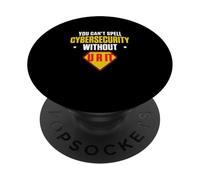 You Can't Spell Cybersecurity Without U R IT Cyber Security PopSockets Adhesive PopGrip