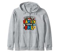 You Can't Spell Family Without FML Funny Parent Zip Hoodie