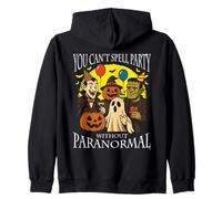 You Can't Spell Party Halloween Spooky Haunted Season Zip Hoodie