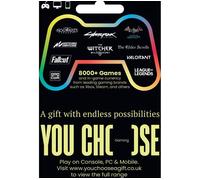 YOU CHOOSE Gaming Gift Card - £30