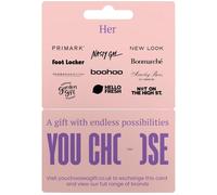 YOU CHOOSE Her Gift Card - £30