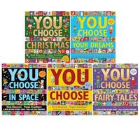 You Choose Series 5 Books Children's Collection Set by Pippa Goodhart and Nick Sharratt (You Choose, Dreams, Fairy Tales, Space, Christmas)