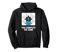 You Complete The Game Chess Puzzle Design Pullover Hoodie