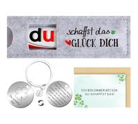You create the gift, chocolate gifts, with you create the lucky charm greeting cards, good luck key ring, lucky charm exam gifts for graduation, Bachelor Master Doctor