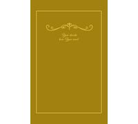 You decide how You react: Optimistic Gift Notebook Journal for Girls Friends and Family | size 5x8 inch | yellow shiny cover | 80 blank creme pages with decorative header (Decorative 80)