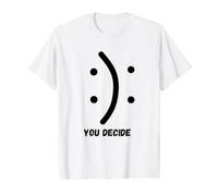 You Decide Value Graphic T-Shirt, Men, White, M