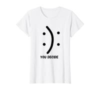 You Decide Value Graphic T-Shirt, Women, White, S