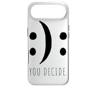 You Decide Your Decision Happy Smile Or Sad Face Case for iPhone Air