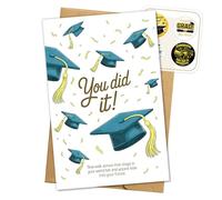 You Did It Congratulations Graduation Card 2026 College Graduation Cards Gift for Student Stage in Your Weird Hat Him Her Friends Gifts Congrats Graduate Diploma Grad Greeting Card 5.3'' x 8" G16