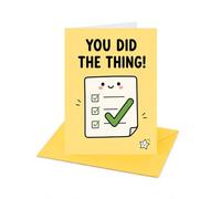 You Did the Thing Open Card