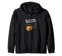 You Don’t Play The Blues You Feel It Guitar Music Zip Hoodie