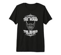 You Don't Choose The Beard Chooses You Funny Beard Premium T-Shirt