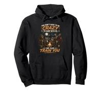 You Don't Have To Be Crazy To Camp With Us We Can Train You Pullover Hoodie