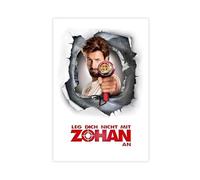You Don't Mess with The Zohan Movie Poster Canvas Poster Wall Art Decor Print Picture Paintings for Living Room Bedroom Decoration 24x36inch(60x90cm)