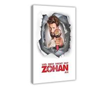 You Don't Mess with The Zohan Movie Poster Canvas Poster Wall Art Decor Print Picture Paintings for Living Room Bedroom Decoration 24x36inch(60x90cm)