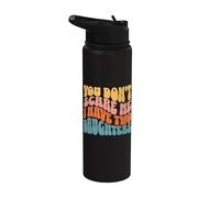 You Don't Scare Me I Have Two Daughters - Funny Parent Stainless Steel Insulated Water Bottle