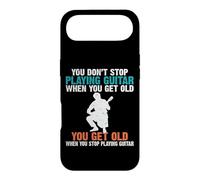 You dont stop playing Guitar when you get old Guitar Player Case for iPhone Air