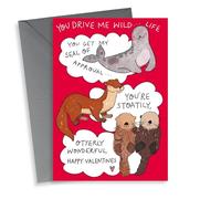 You drive me wild(life) Valentine’s card