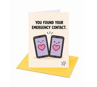 You Found Your Emergency Contact Open Card