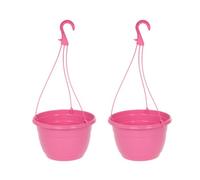 You Garden Yougarden Pair Pink Hanging Baskets 11"