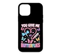 You Give Me Butterflies Phlebotomy Love Phlebotomist Case for iPhone 12 mini