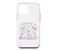 You Give Me Butterflies Phlebotomy Love Phlebotomist Case for iPhone 12 mini