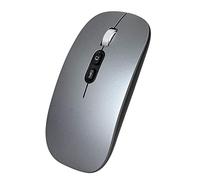YOU GLOW GIRL LED Wireless Mouse,Laptop Wireless Mouse,2.4G Portable USB Optical Wireless Computer Mice for Laptop,Mac,MacBook,Android,PC (grey)