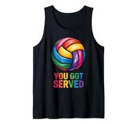 You Got Served Vibrant Volleyball Passion Tank Top