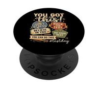 You Got This Dont Stress Rock The Test Day Motivation PopSockets Adhesive PopGrip